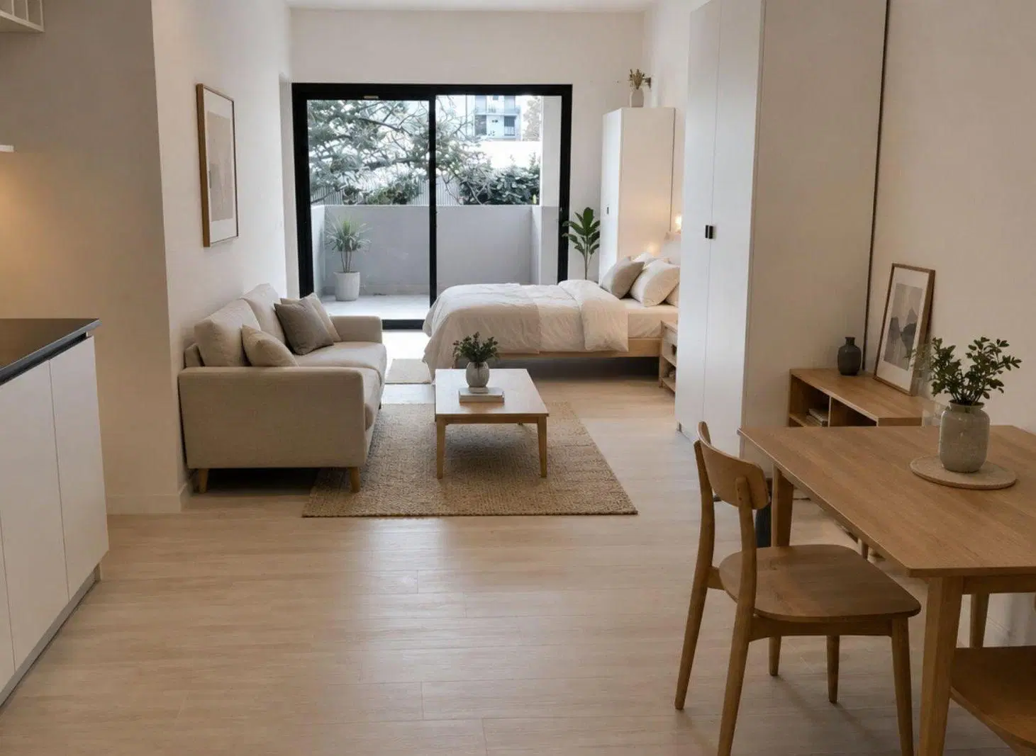 Venta Departamento Monoambiente Divisible Villa Mitre Balcon 2