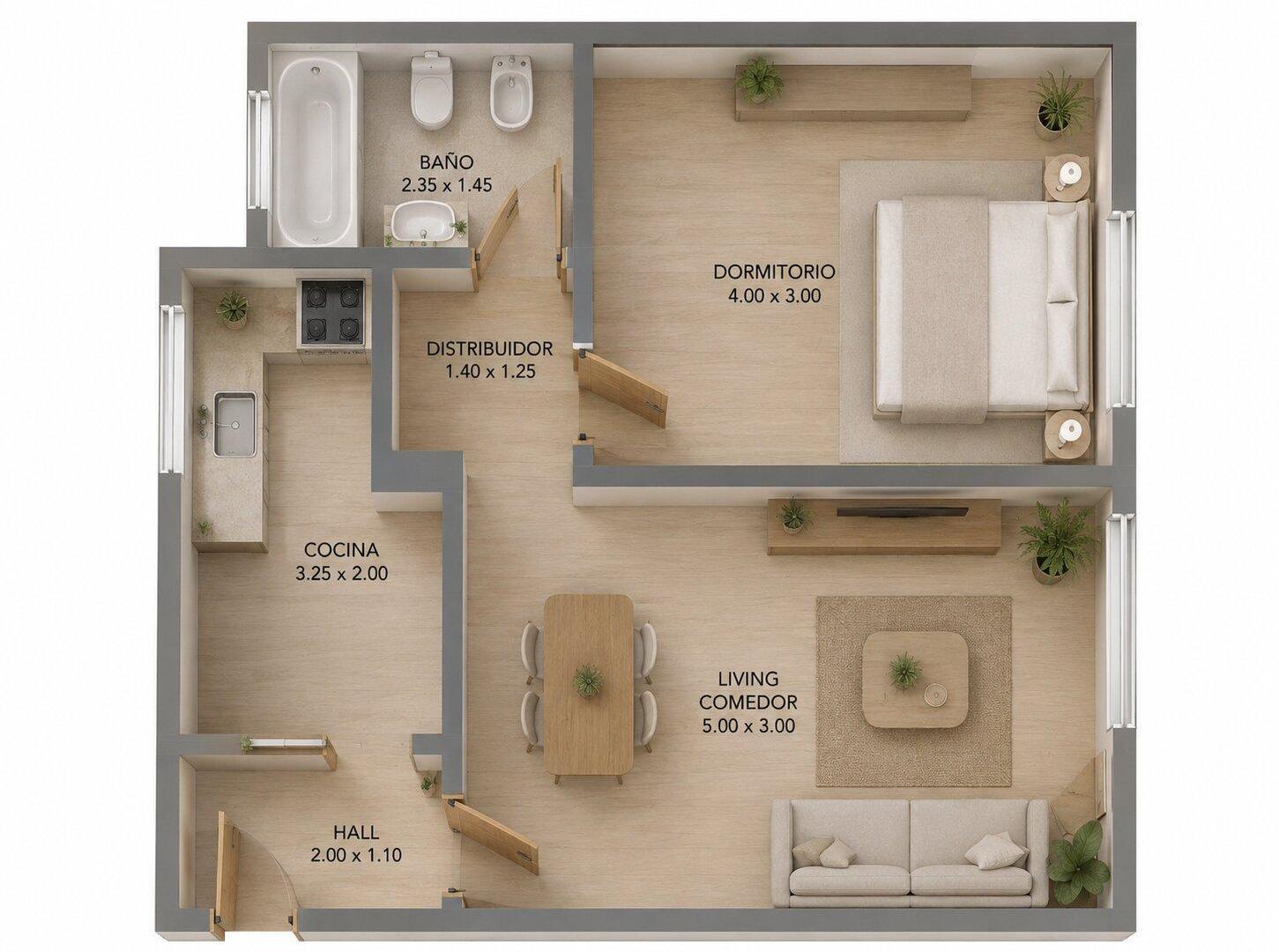 Foto de VENTA. DOS AMBIENTES. VILLA DEL PARQUE. RECICLADO., imagen 2