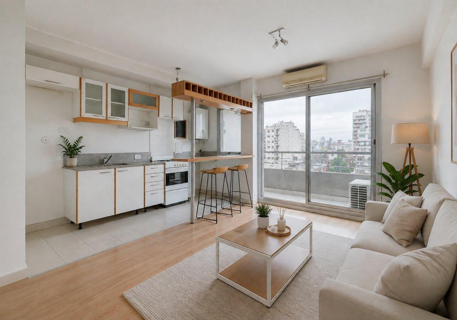 Foto de MONOAMBIENTE . FRENTE . VISTA ABIERTA . VESTIDOR . AMENITIES . ASCENSOR, imagen 1