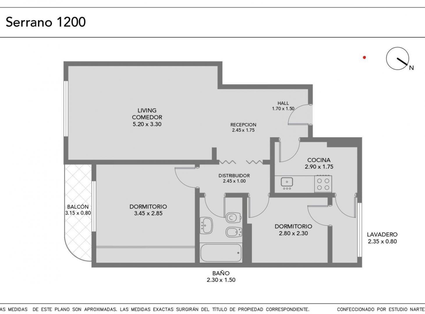 Foto de Venta Palermo Soho Departamento 3 Ambientes Balcon Al Frente, imagen 2
