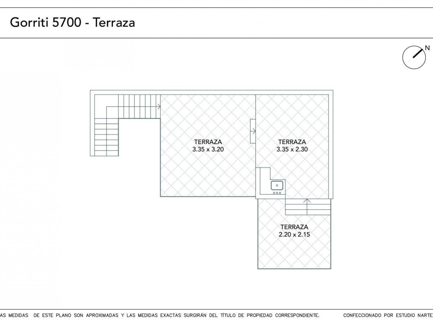 Foto de VENTA PH DE DISEÑO - 3 AMBIENTES - REFACCIONADO - TERRAZA - SIN, imagen 3