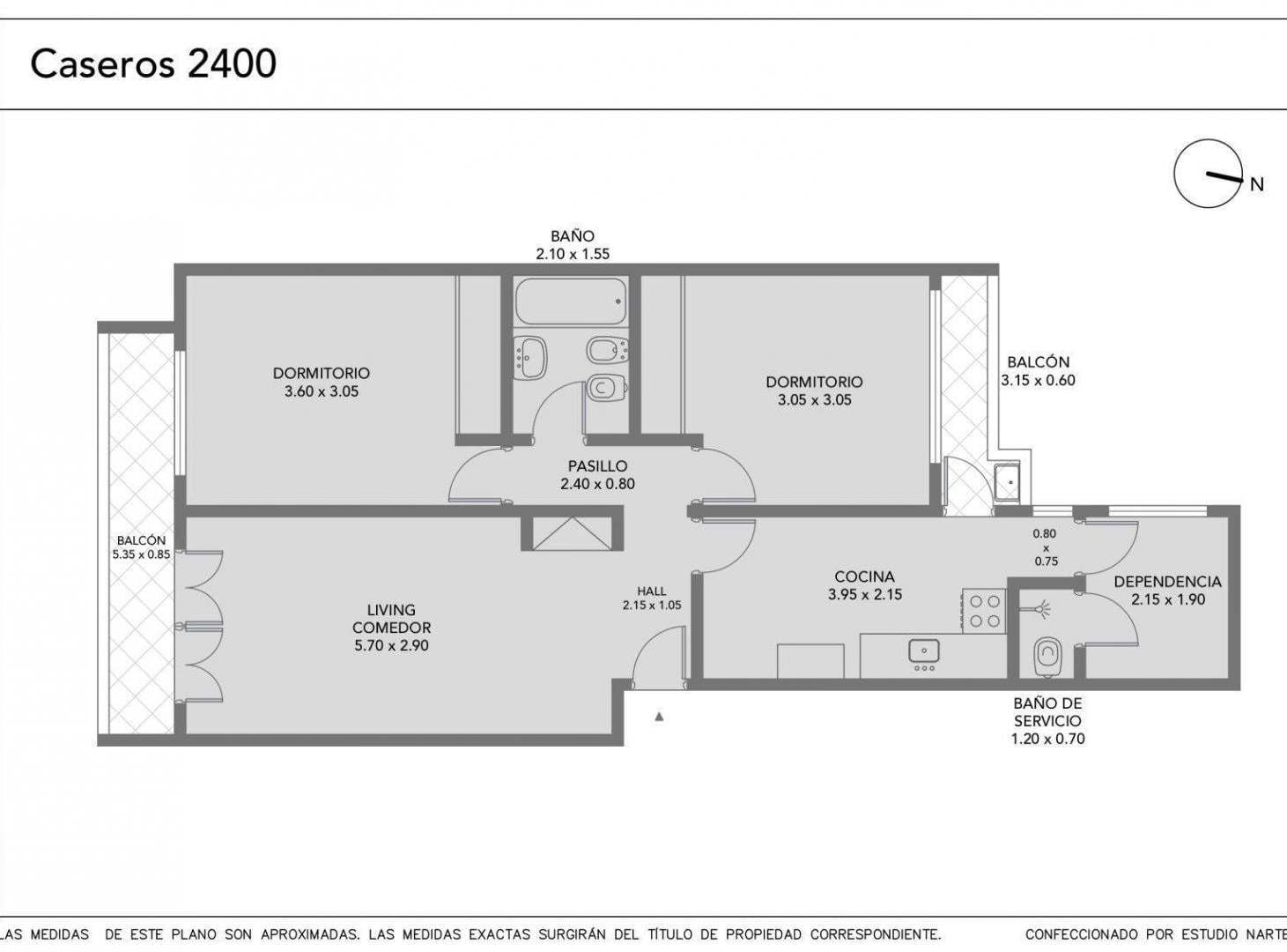 Foto de Venta Departamento 3 Ambientes Parque Patricios Cochera Fija, imagen 1