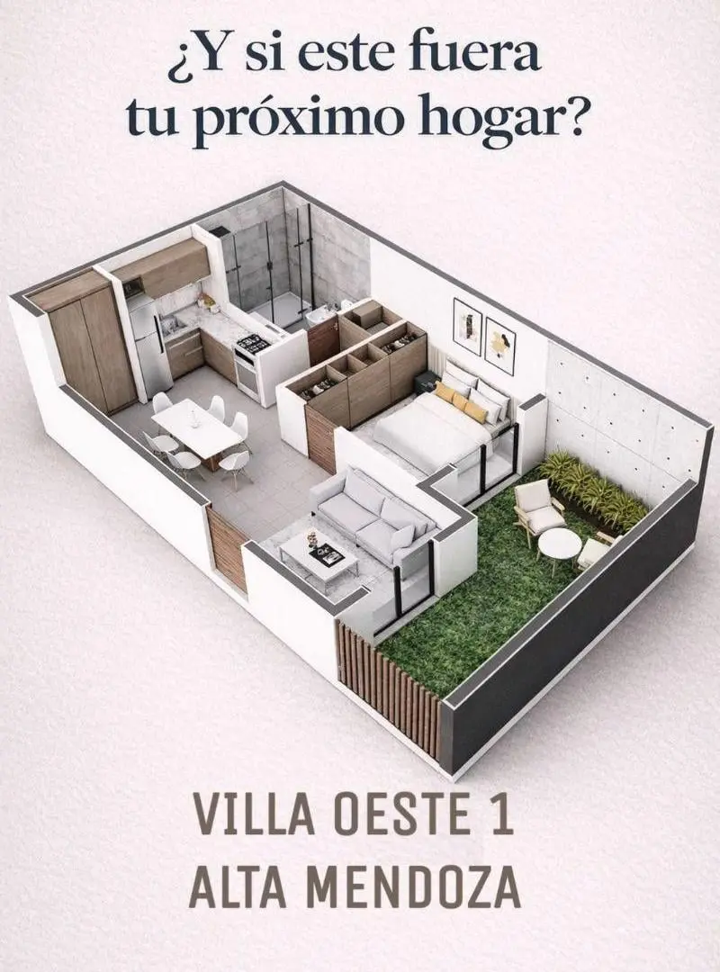 VENTA Departamentos en POZO Alta Mendoza frente Dalvian 4