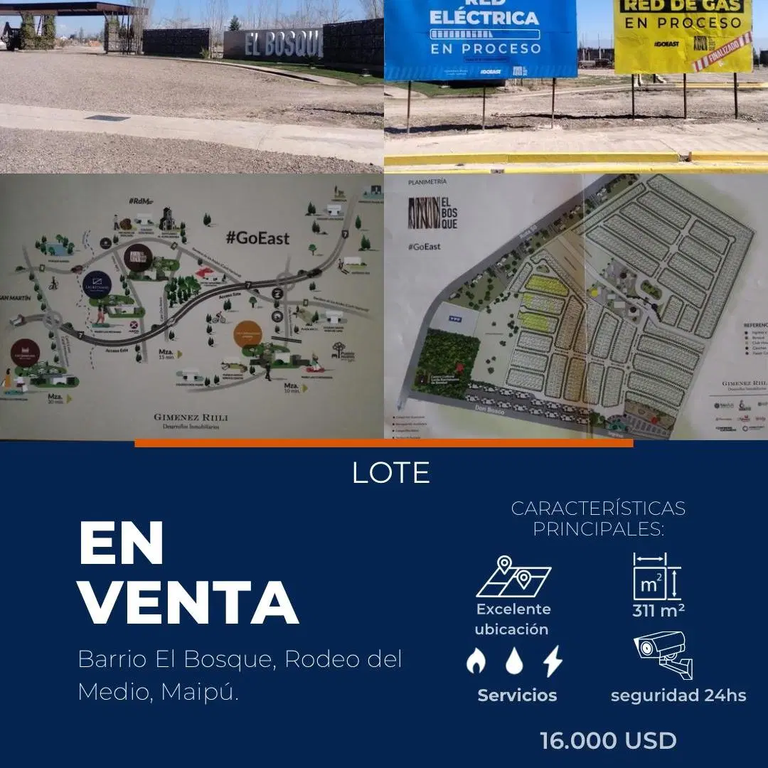Venta Lote Barrio El Bosque 1 2