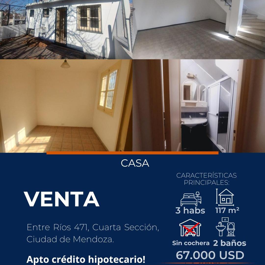 Foto de VENTA Casa Cuarta Sección Entre Rios Ciudad de Mendoza, imagen 2