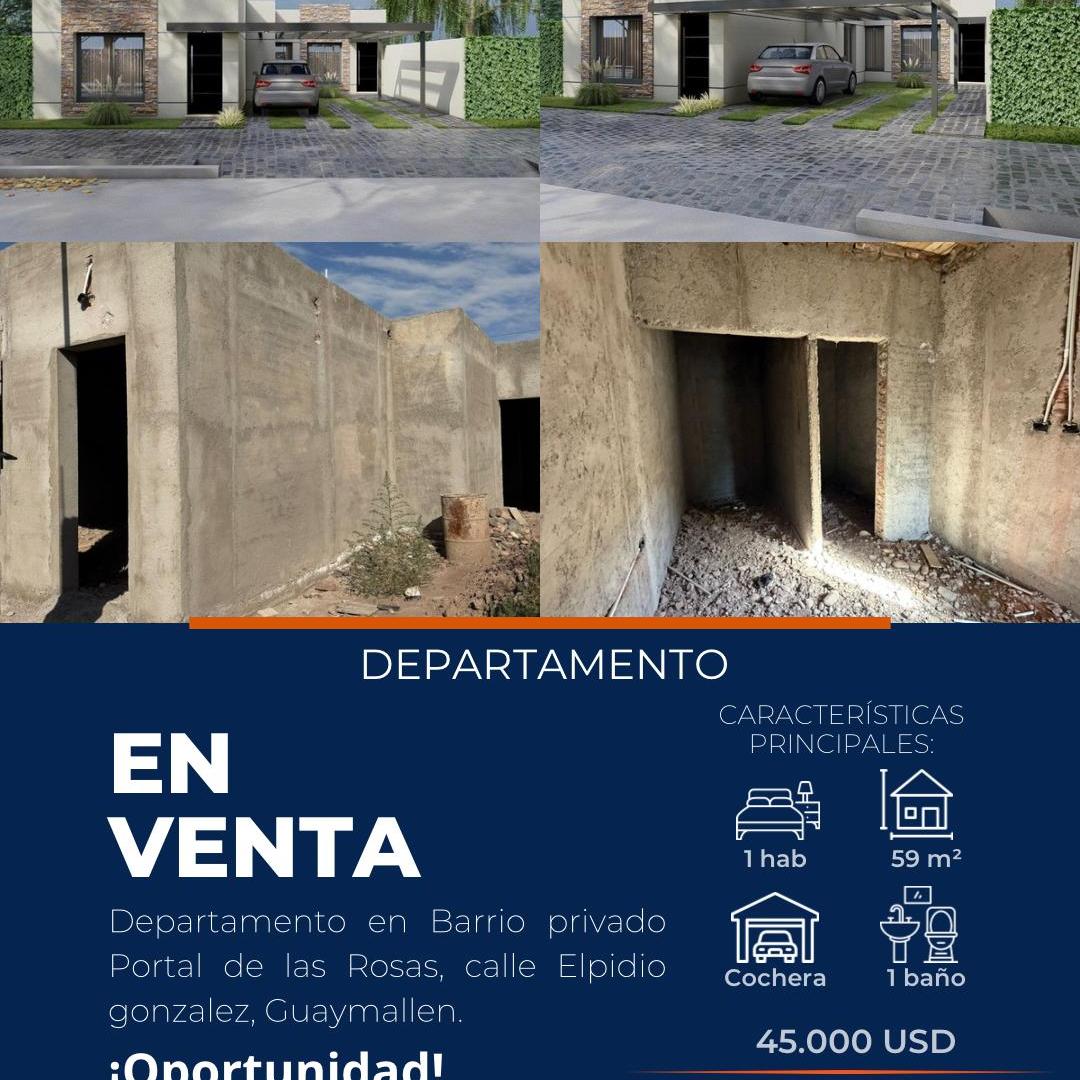 Foto de VENTA Departamento Barrio privado Portal de las Rosas Elpidio González, imagen 5