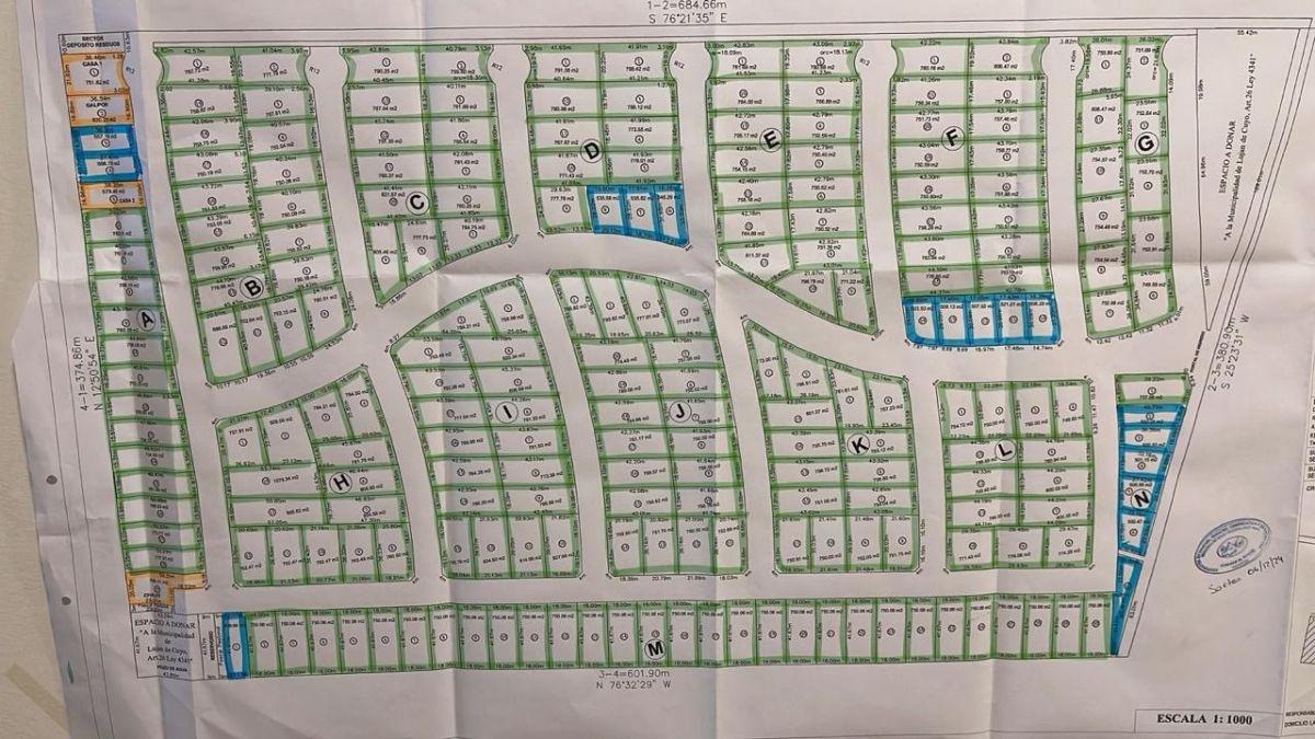 Foto de VENTA Lotes Barrio privado Plan 27 Agua y Energía Maipú Mendoza. Calles, imagen 4