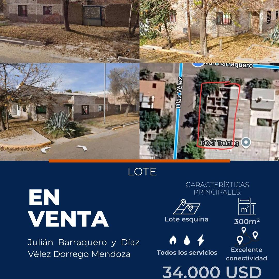 Foto de Venta Lote Julián Barraquero y Díaz Vélez Dorrego Mendoza, imagen 4