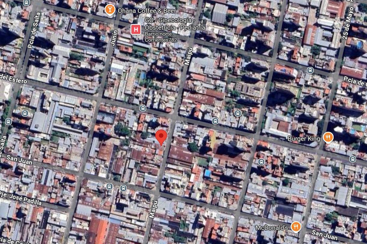 Foto de Terreno de 696 m2 (10 x 69 mts.) en calle Maipú al 400, Barrio Norte, ideal desarrollo inmobiliario, imagen 4