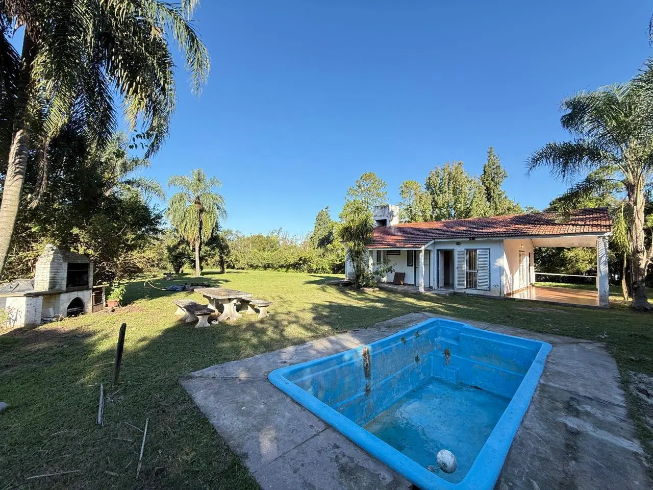 Terreno de 5.400 m2 con casa en El Cadillal, ideal para emprendimiento, con escritura 4