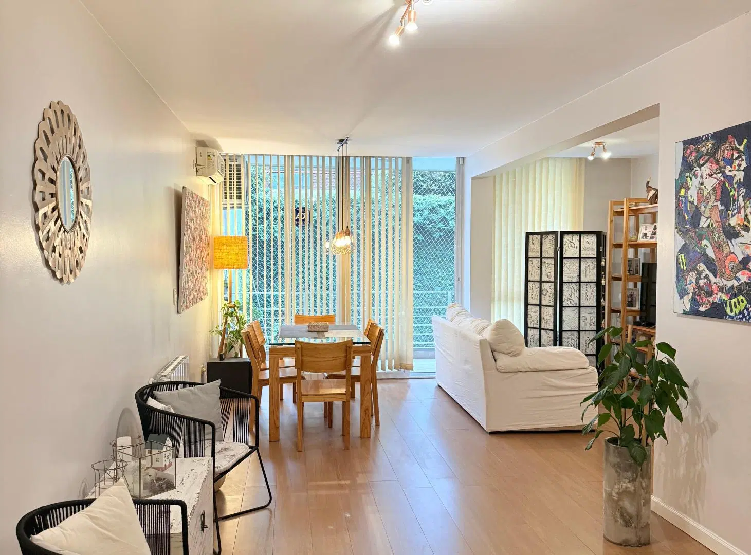Departamento 3 ambientes Alquiler Nuñez Amoblado con Balcón 2