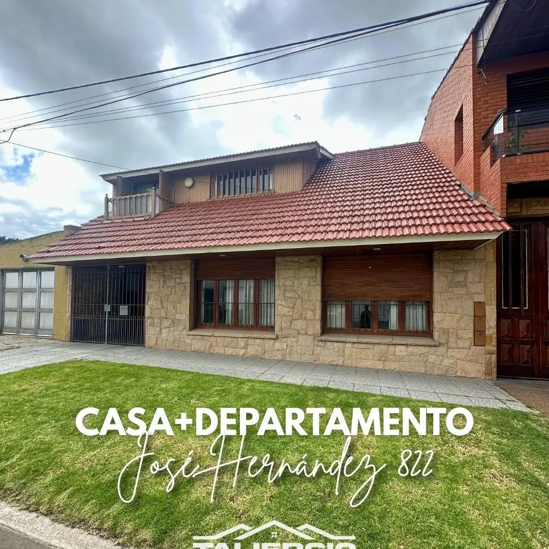 En venta Casa 3 Amb con Quincho, Garaje y Patio + Departamento 2 Ambientes (en block) Villa Lourdes 2