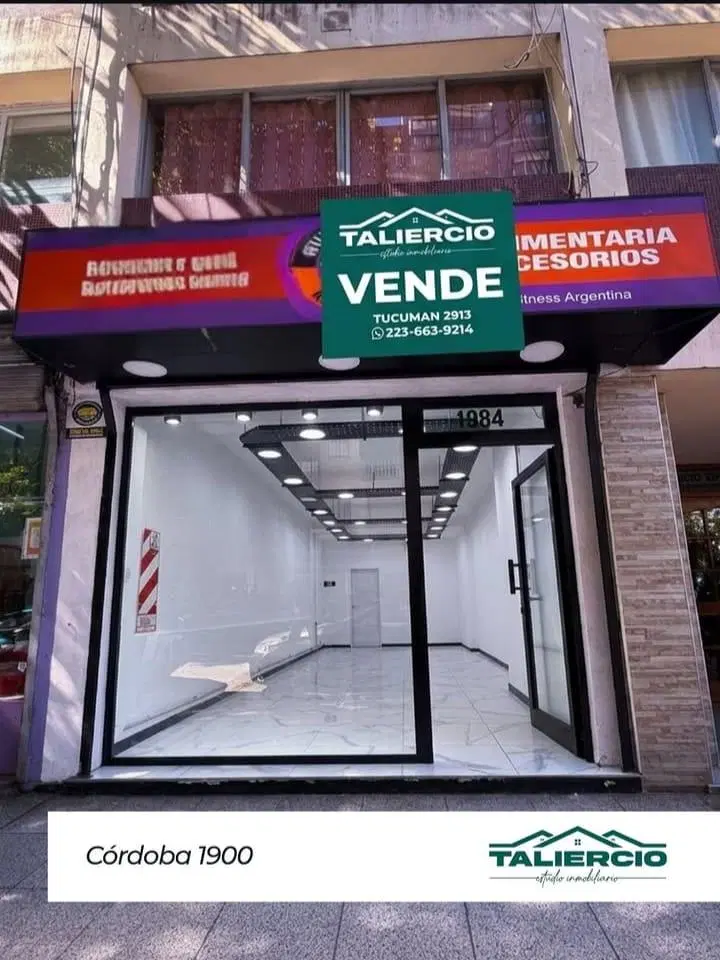EXCELENTE LOCAL A ESTRENAR EN ZONA CENTRO MAR DEL PLATA 2