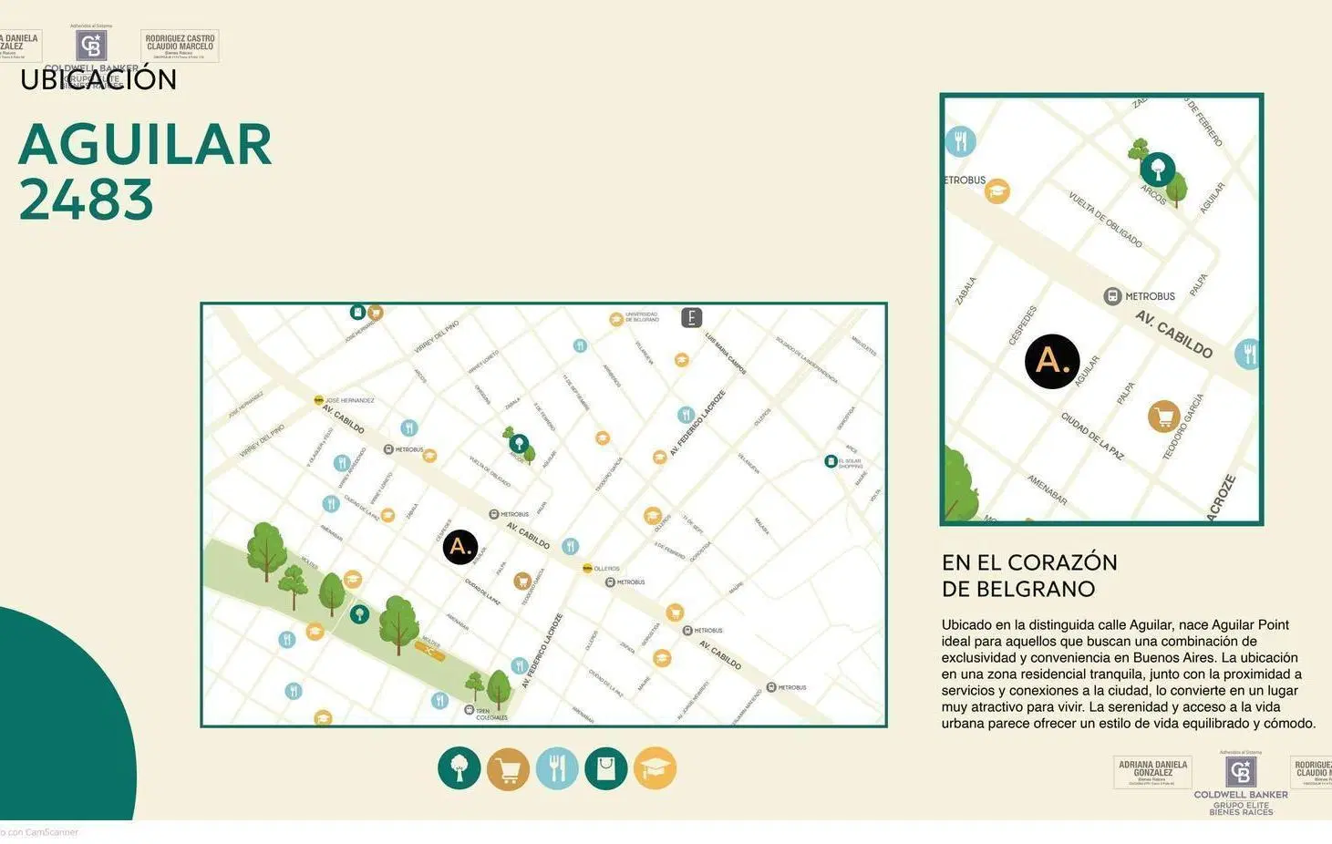 Departamento en Belgrano 5