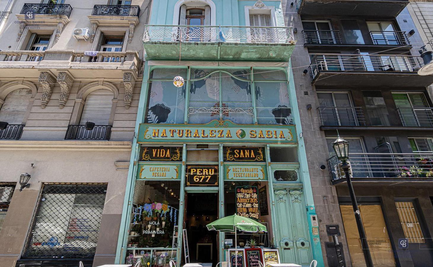 Venta Edificio Completo San Telmo con Local y 4 Unidades Residenciales Uso Mixto Comercial Residenci