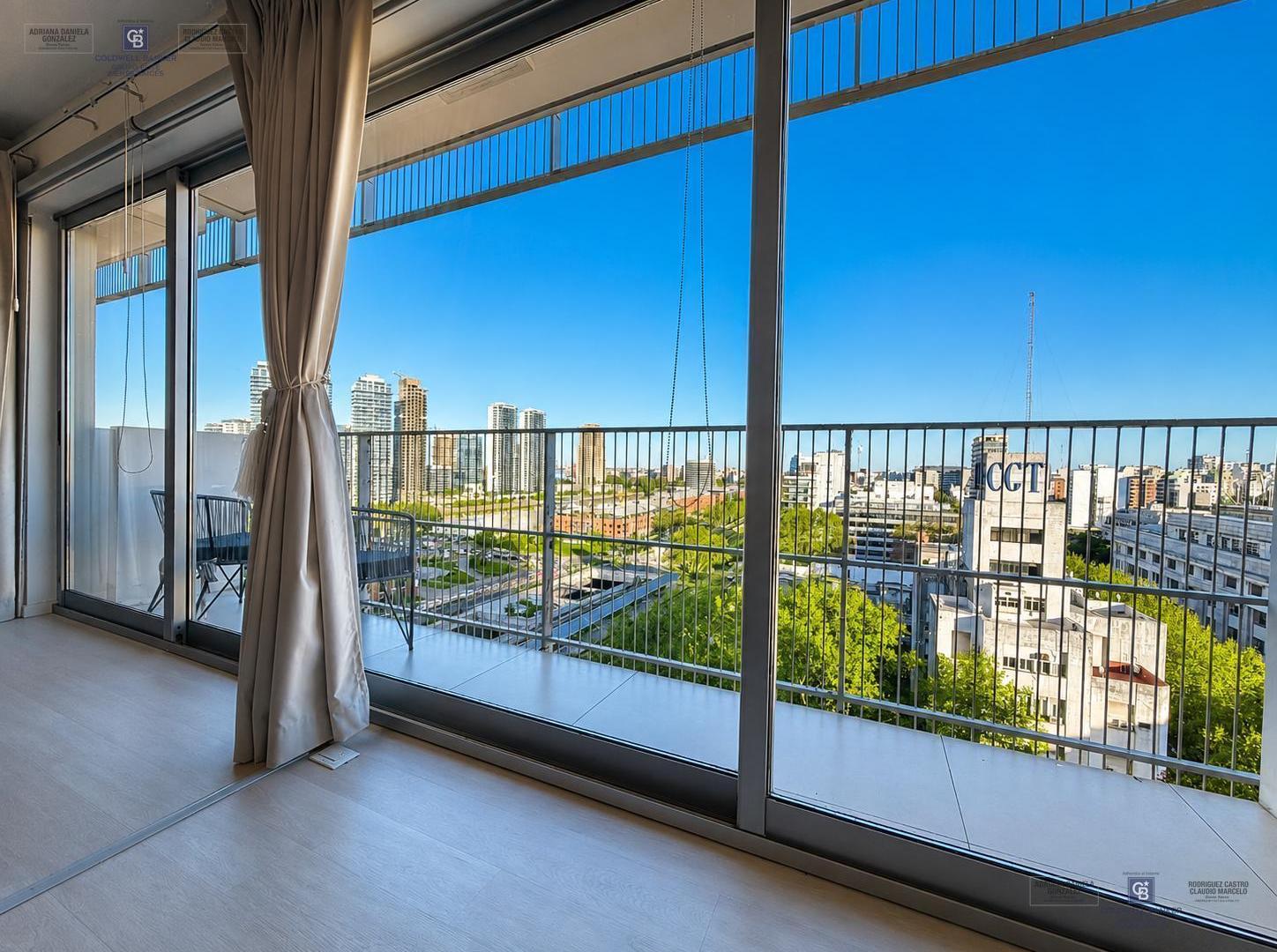 Venta monoambiente divisible amueblado balcon cochera full amenities Puerto Madero