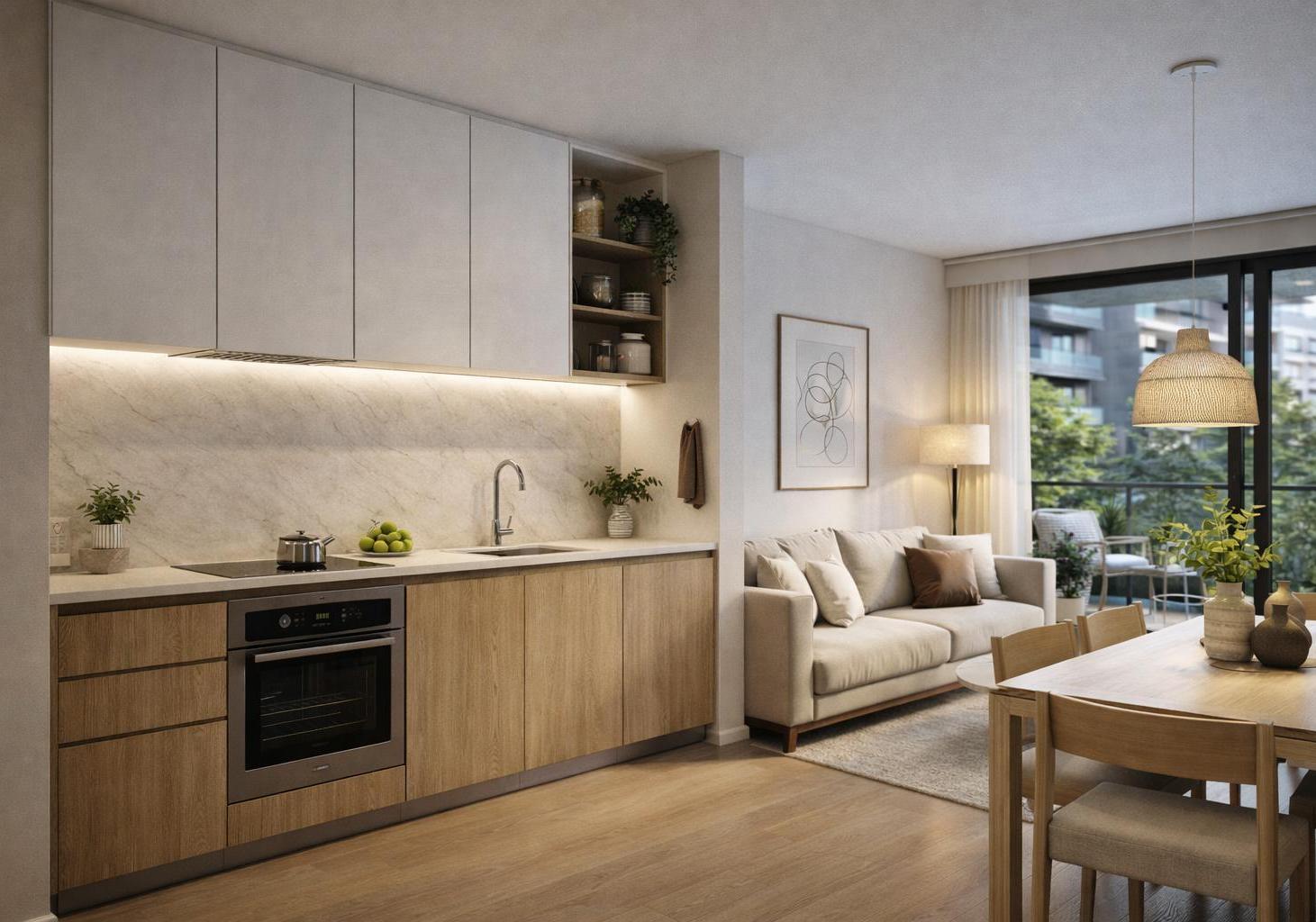 Foto de Venta departamento 1 ambiente con terraza propia pozo Palermo, imagen 2