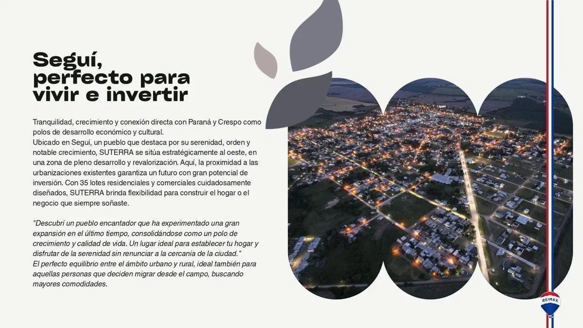 Lote de 300m² en Loteo SUTERRA - Seguí 3