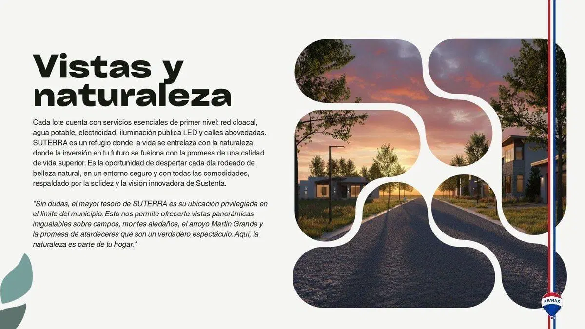 Lote con 242 mts Loteo Suterra - Seguí 5