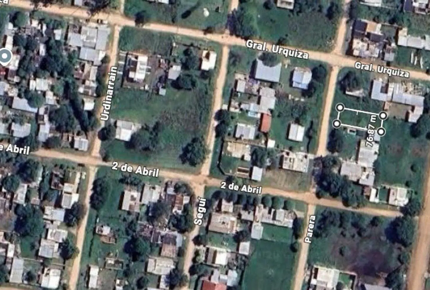 Lote de 10x29 en Colonia Avellaneda 3