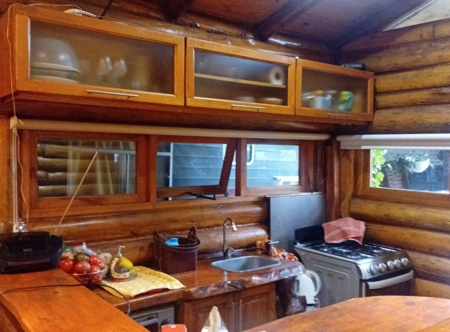 Cabaña tronco de madera, 2 dormitorios, Villaguay 5