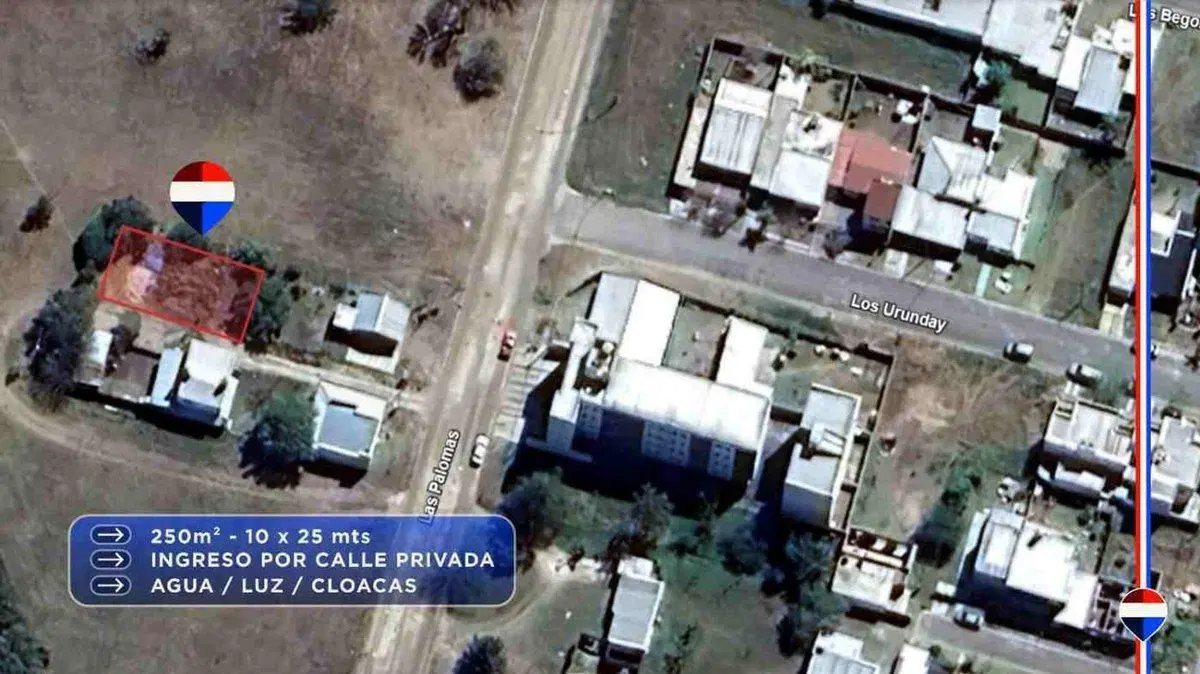Lote 250m² en Oro Verde 2