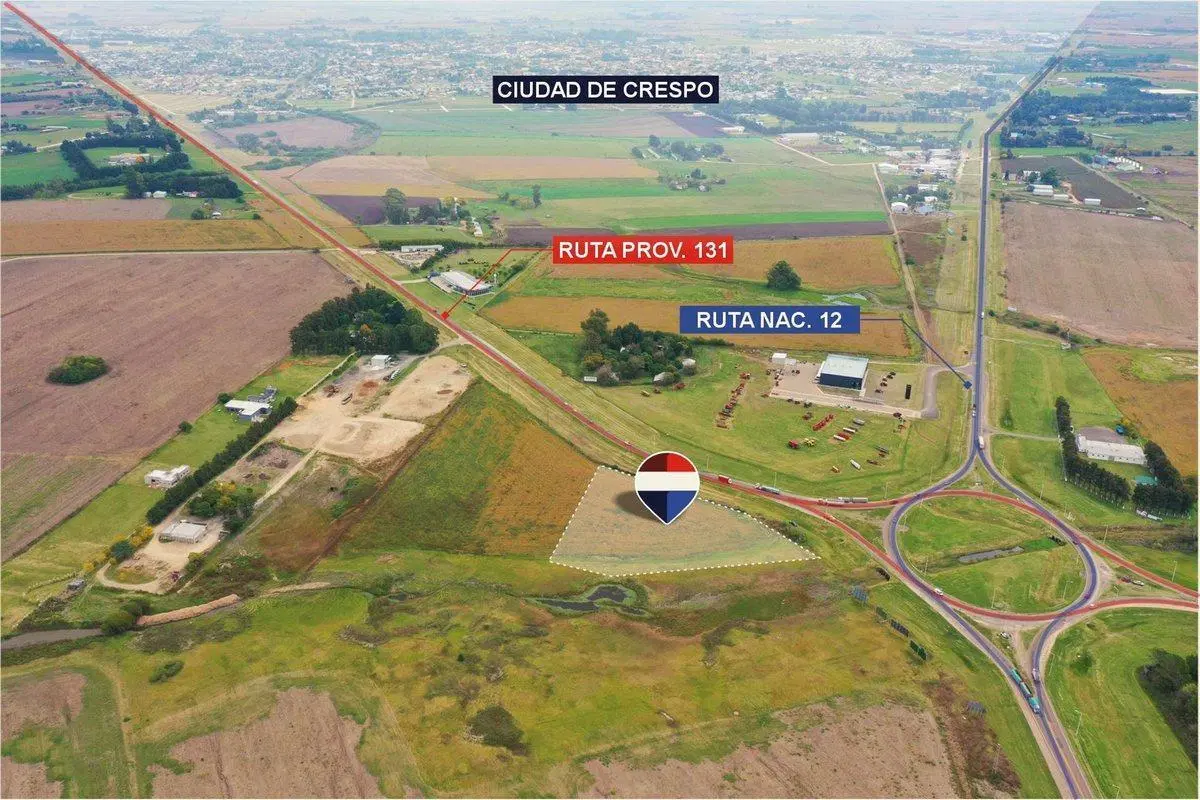 Terreno estratégico de 1,5ha en rotonda de Crespo 3