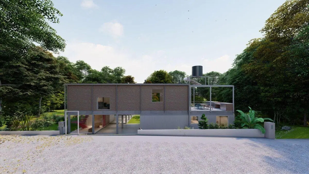 Casa en construcción, Las Colinas, Paraná 2
