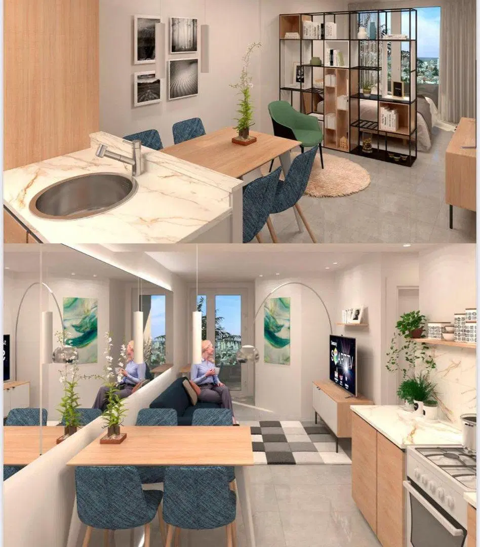 Monoambiente en Torre Zurich, centro de Paraná 2