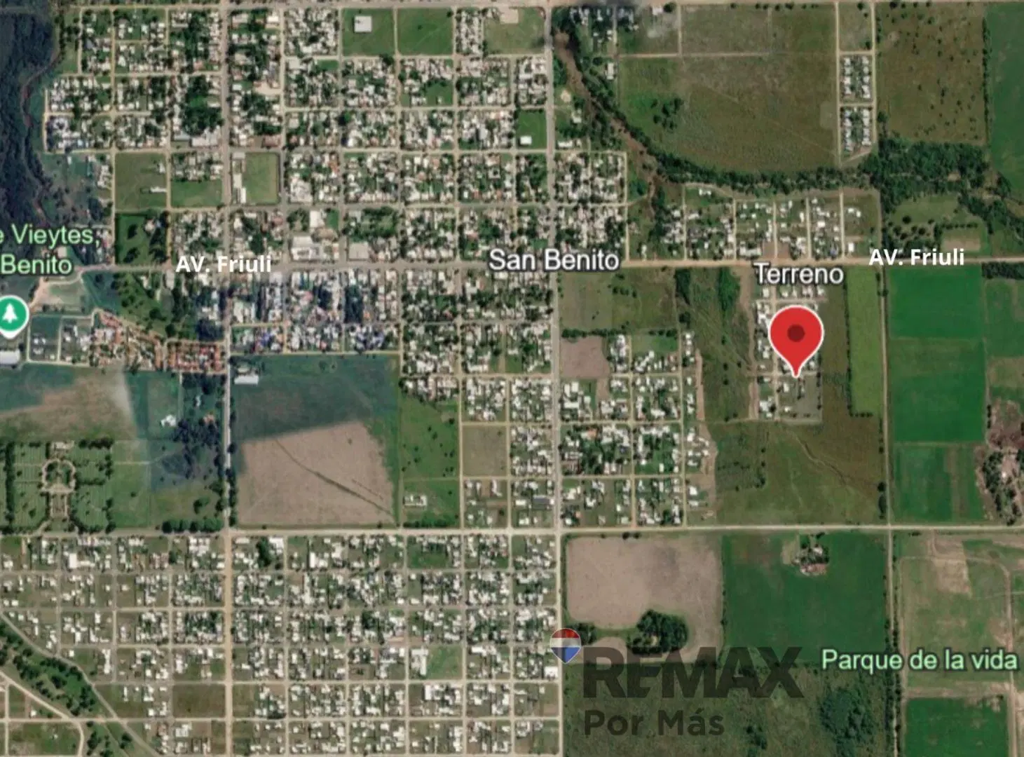 Terreno cercado 400m2 en San Benito 4