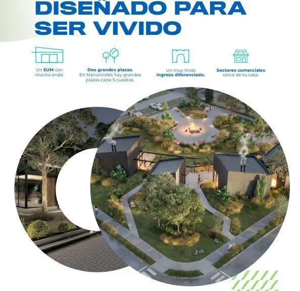 Terreno Abras de Manantiales Residencial Fondo Norte. 250m2. 5
