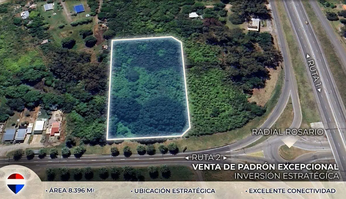Terreno de 8396 m2 en Venta en el Radial Rosario 3