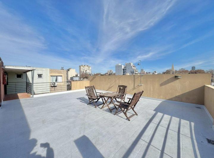 DEPTO 1AMB EN VENTA EN VILLA CRESPO PILETA PARRILL 3