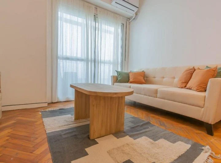 Alquiler Departamento 3 ambientes amoblado, ONCE 5