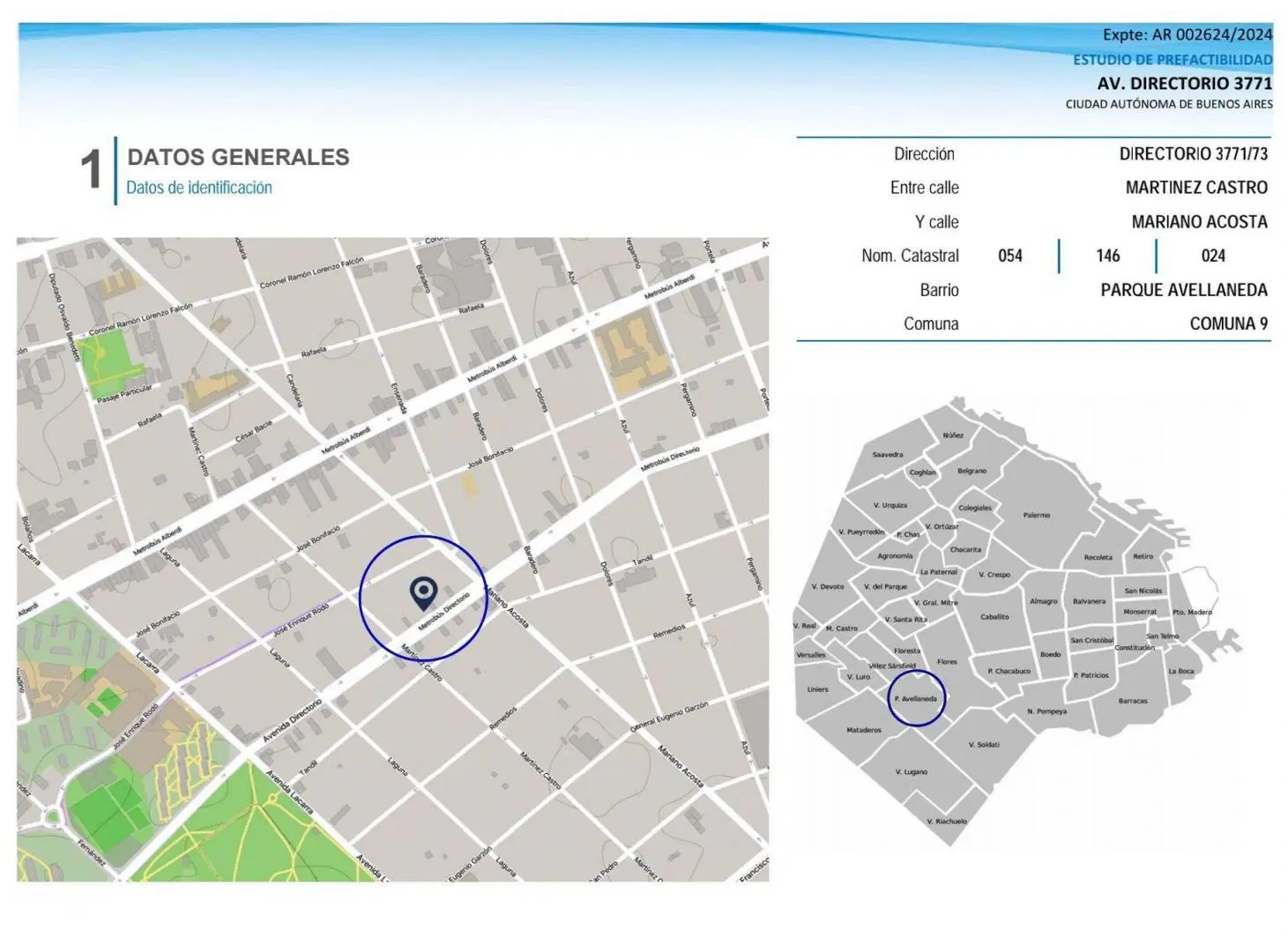 Lote USAA en Av. Directorio | 1.173 m² vendibles 2