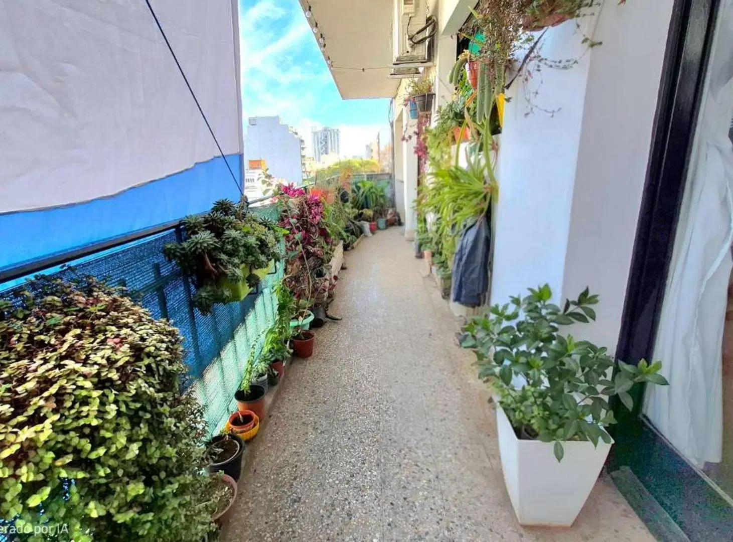 Depto 2 ambientes en Chacarita con balcón corrido 3