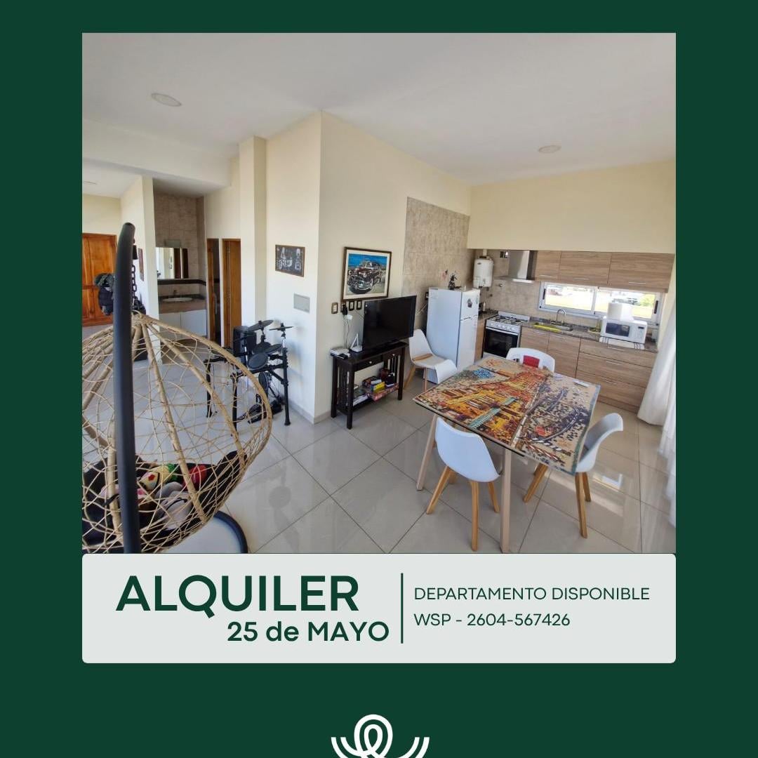 Alquiler departamento – Edificio Almena (25 de Mayo)
