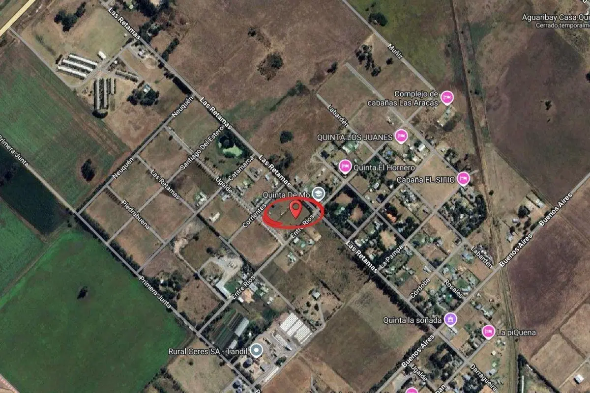 Terreno de 32,5m x 65m (2112m2) en Valle Amilcar, Tandil 3
