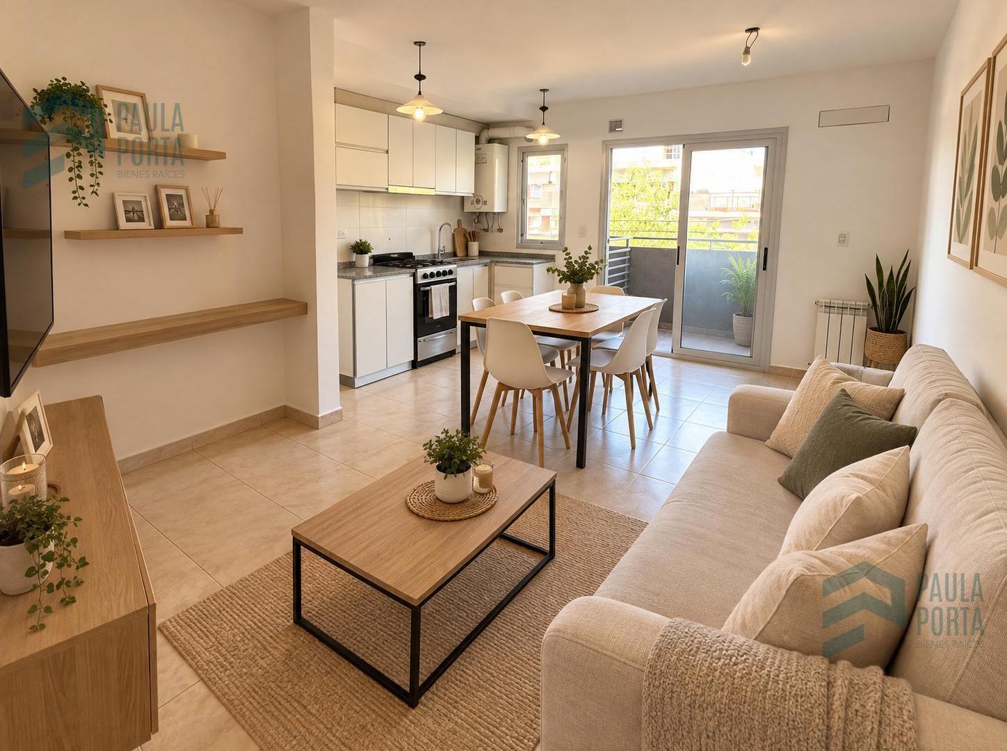Foto de Departamento 2 ambientes con cochera en venta en Castelar Sur, imagen 1