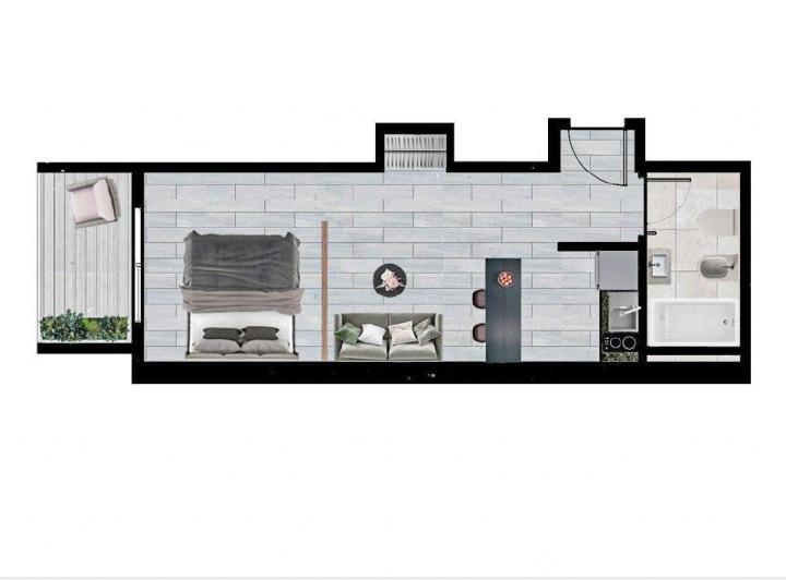 VENTA MONOAMBIENTE EN PALERMO