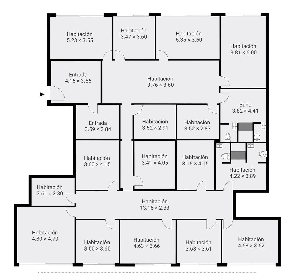 VENTA OFICINA EN GALERIA JARDIN CON COCHERAS - PISO 2