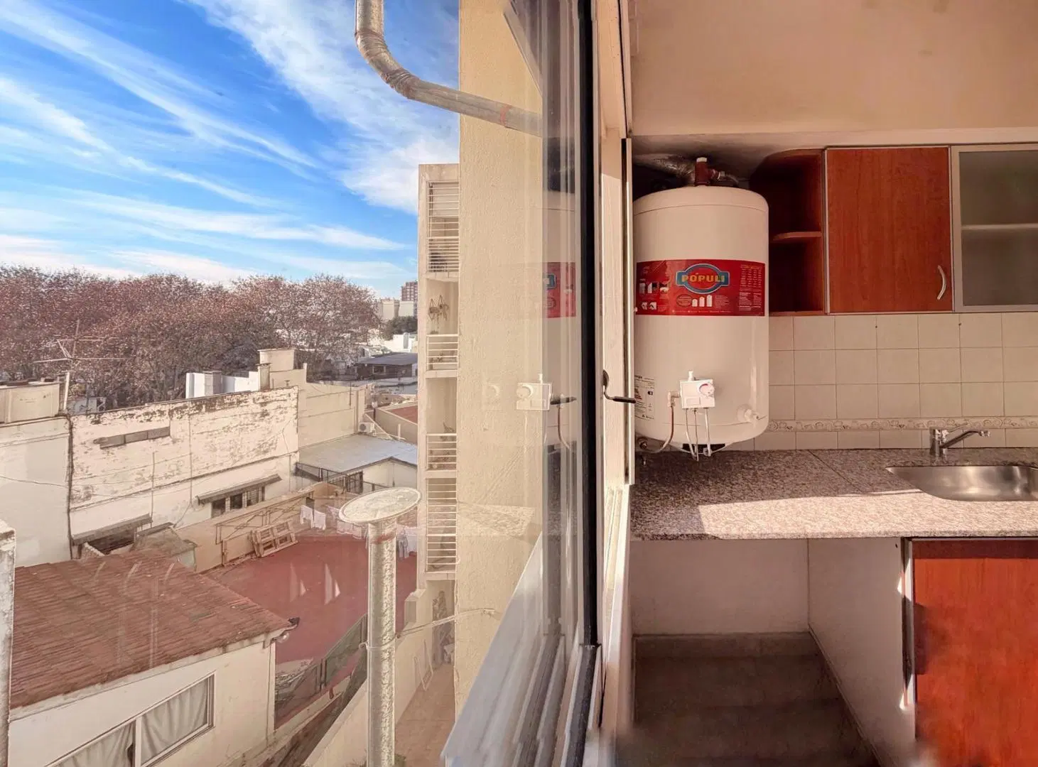 VENTA DEPARTAMENTO 2 AMBIENTES EN MONTE CASTRO - MUY LUMINOSO CON COHERA INCLUIDA EN EL PRECIO 8
