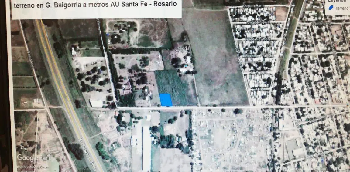 Lotes industriales en Gdero Baigorria 1