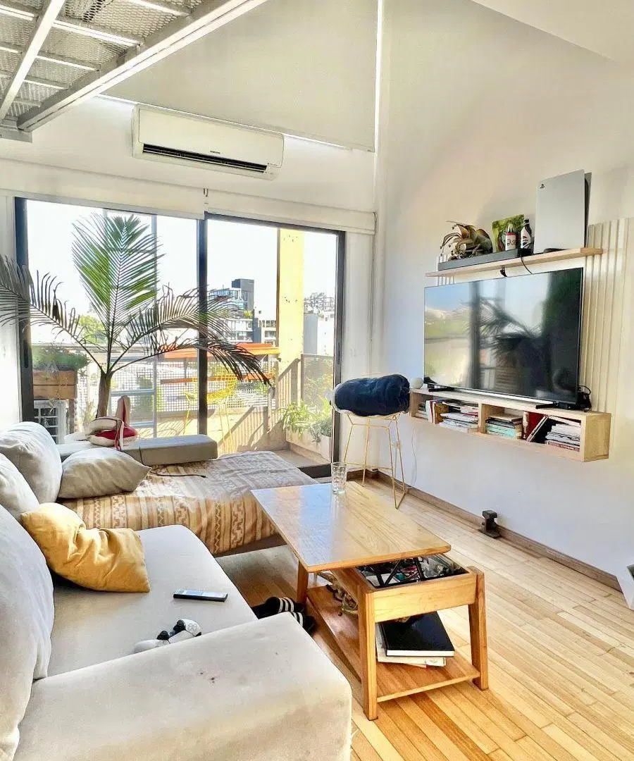 Venta Loft 2 AMBIENTES-Loft en Colegiales con balcón terraza, excelente luz natural y cochera optati 3