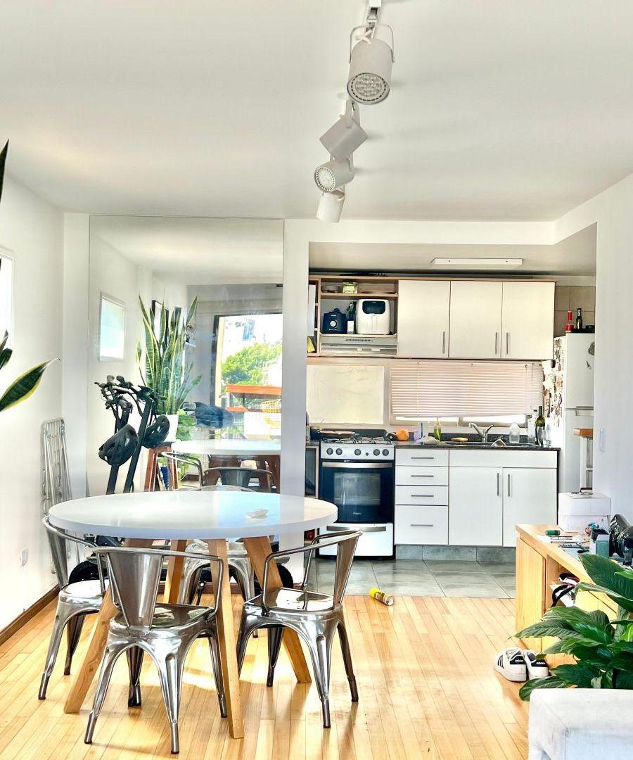 Venta Loft 2 AMBIENTES-Loft en Colegiales con balcón terraza, excelente luz natural y cochera optati