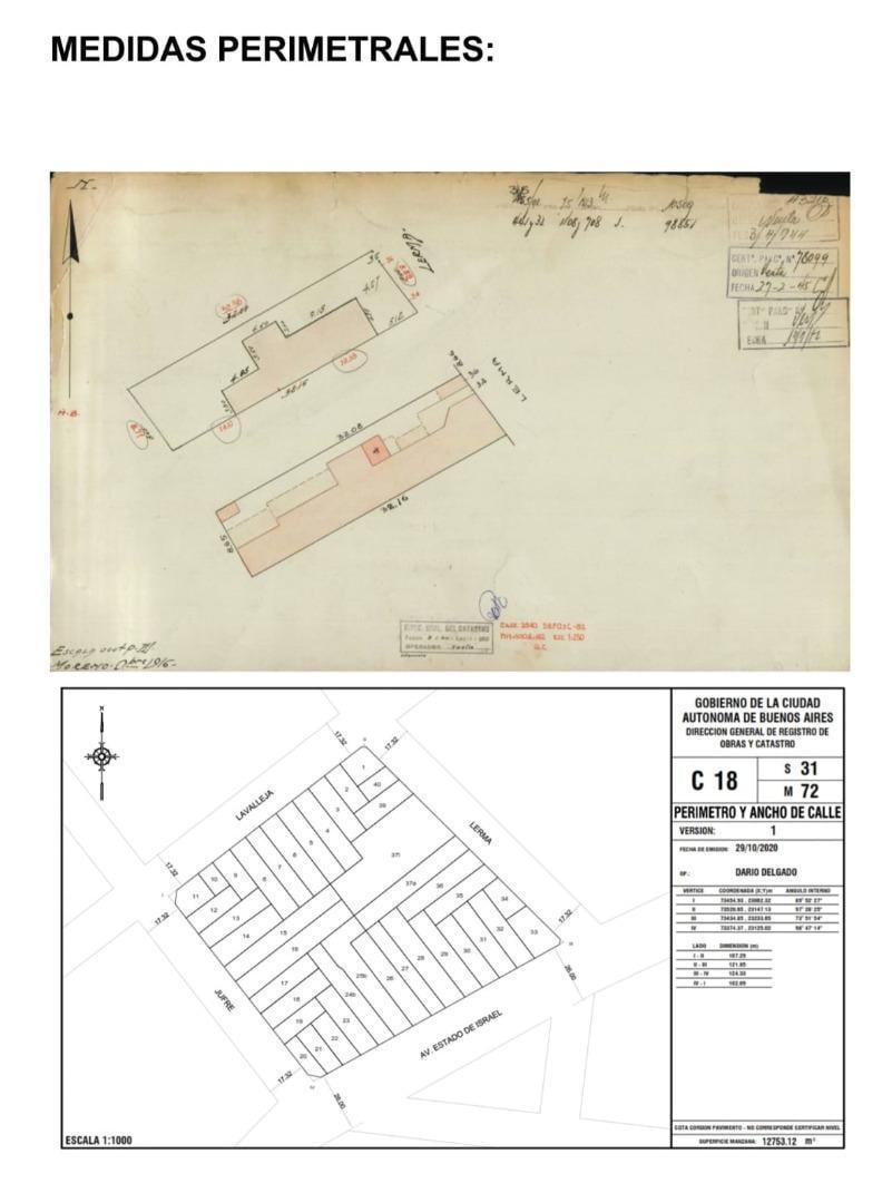Foto de TERRENO / LOTE A LA VENTA BARRIO VILLA CRESPO - PARTE TOP, imagen 3