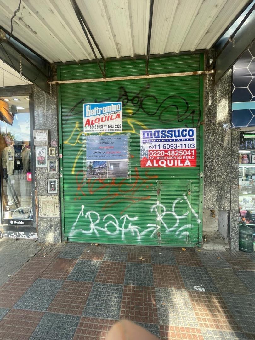 Foto de ALQUILER LOCAL COMERCIAL SOBRE AV LIBERTADOR MERLO, imagen 1