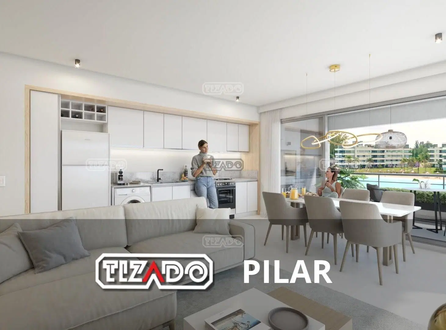 Departamento  en Venta en Lagoon Pilar, Pilar, G.B.A. Zona Norte 2