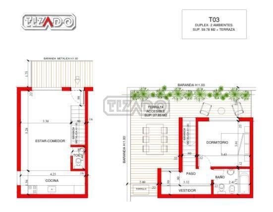 Departamento Dúplex en Venta en One Pilar, Manuel Alberti, Pilar