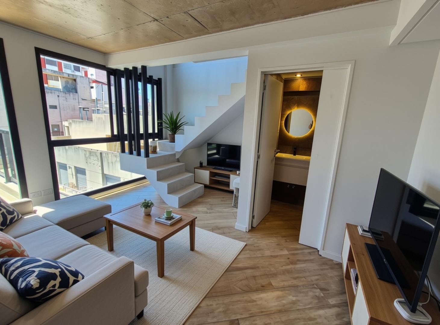 Foto de Venta Departamento 2 amb Dúplex Piso 12 Recoleta, imagen 1